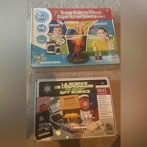 Brand new science kits